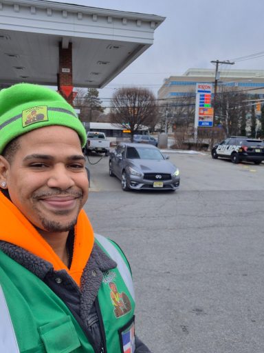 Tire repair|tire change in HOBOKEN NJ at Exxon Gas Station . 24/7 roadside assistance  