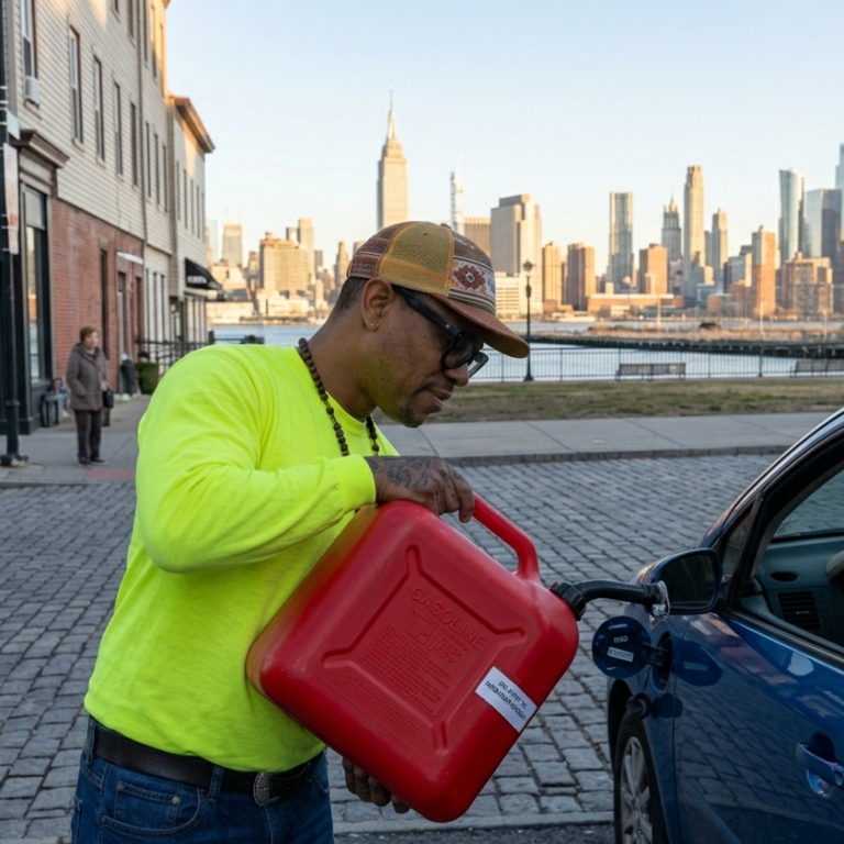 roadside assistance fuel delivery service in Hoboken NJ