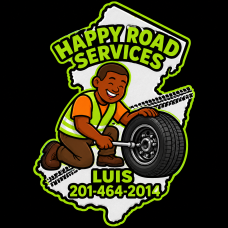 Happy road services Roadside assistance new jersey Logo